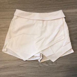 White envelope skorts (skirt & shorts combined)